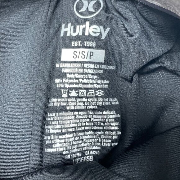 Hurley Mens S Swim Shorts Regular Fit 4-Way Stretch Water-Repellent  a0112 - Picture 4 of 6